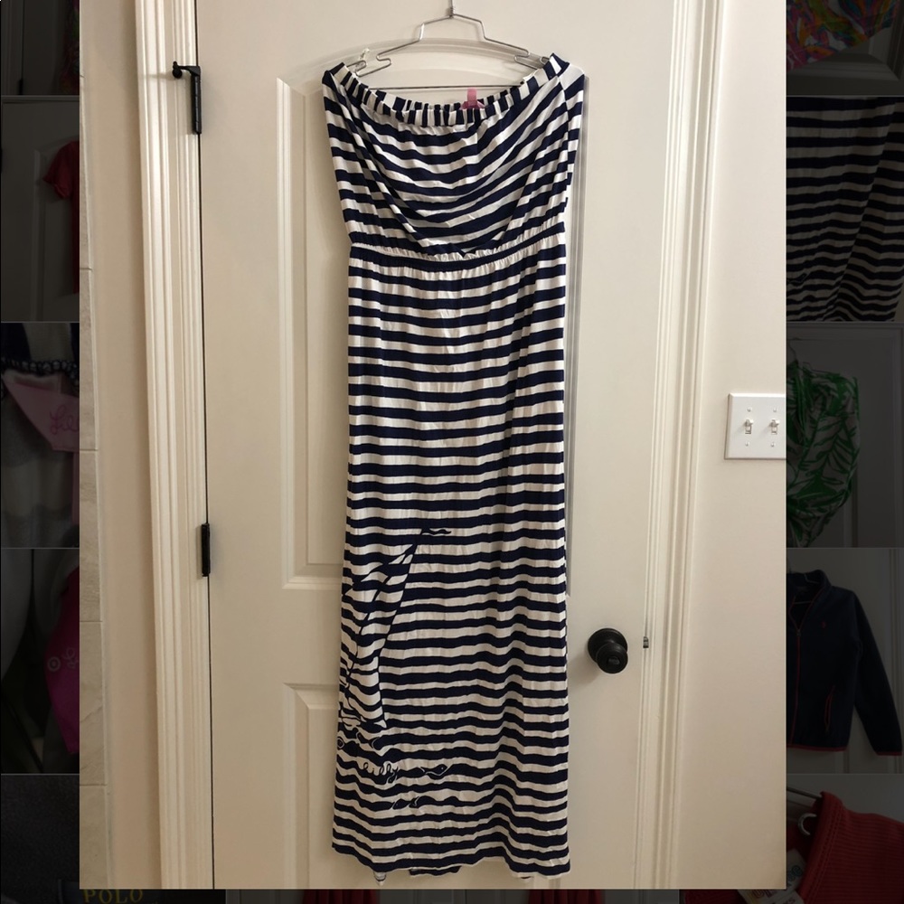 Lilly Pulitzer Maxi Strapless Dress